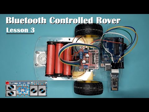 How To Make A Simple Bluetooth Controlled Robotic Car | Takhti Rover ...