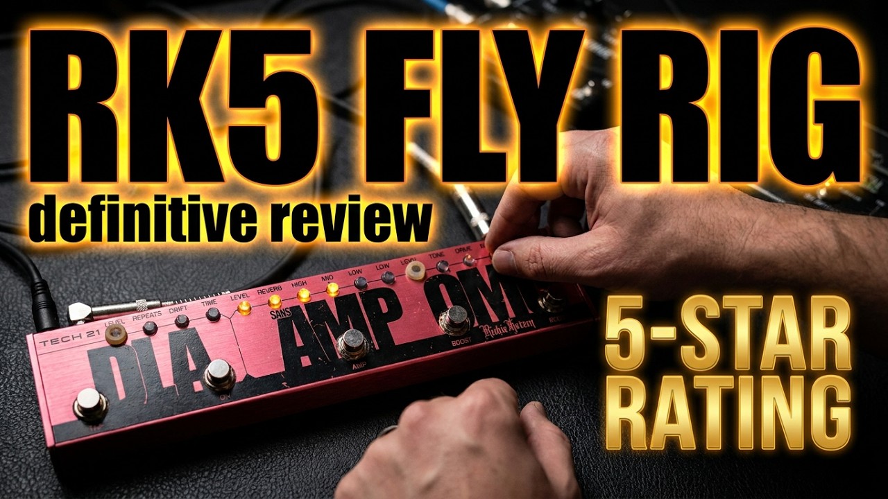 Tech21 FlyRig RK5 Ver.1 multieffects pedal - YouTube