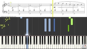 Learn Gymnopedie No. 1 by Erik Satie - Piano Practice Video