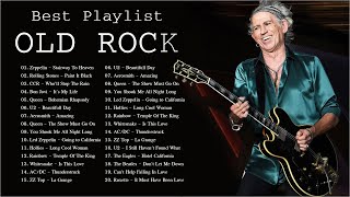 AC/DC, Aerosmith, Pink Floyd, Queen, Scorpions.... | Old Rock Songs Collection 60s 70s 80s