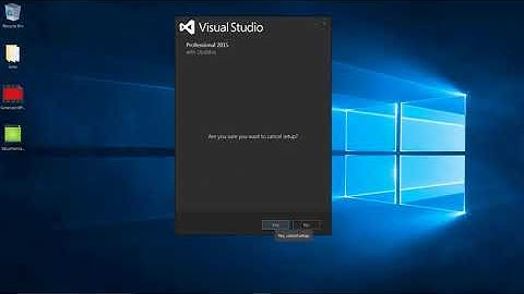 Windows - Visual Studio 2015 & ASP.NET Core 1.0 Installation - Updated