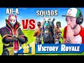 Ali-A *WINNING* SOLO vs SQUADS in Fortnite: Battle Royale!