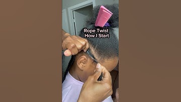 How I start my rope twist as a beginner