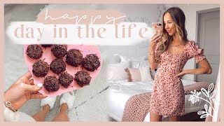 DAY IN MY LIFE | summer outfit ideas, grocery haul, \& making healthy cookies! ✨