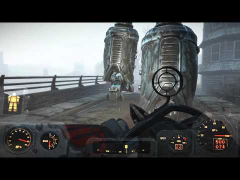 Fallout 4 Liberty Prime spreading Democracy