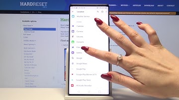 Apps Settings in LG Wing – Choose App Permissions