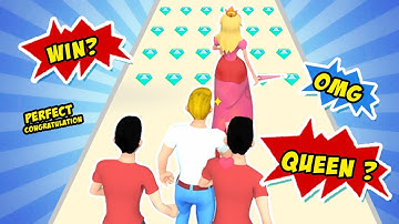 Max Level in Makeover Run 💄👗 Gameplay Android,ios All Levels