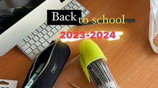 Haul de material escolar (curso 20232024)