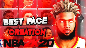 *New* BEST FACE CREATION IN NBA2K20 EVER ( CHEESER FACE CREATION )