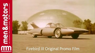 General Motors Firebird III Original Promo Film - 1958