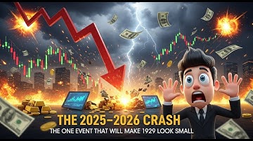 The 2025–2026 Crash: The One Event That Will Make 1929 Look Small
