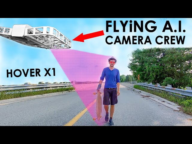 HOVERAir X1 Pocket-Sized Self-Flying Camera