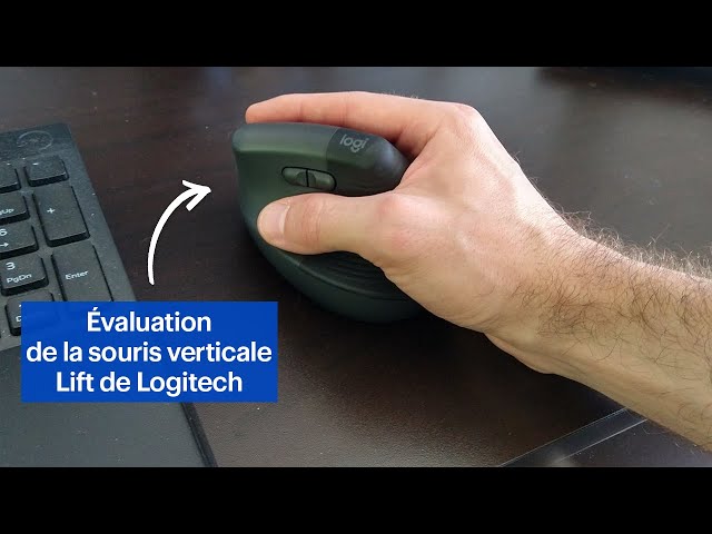 Logitech - Souris Ergonomique Lift Bluetooth