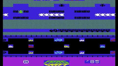 Froggies Nightmare FROGGER CLONE 1985 12Compute mitdetype in HYPERSPIN VIC 20 VIC20 COMMODORE multi
