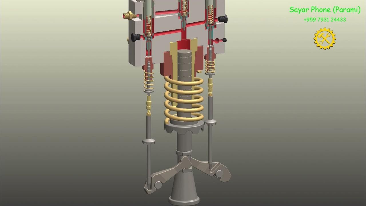 SULZER Fuel Pump Operation - YouTube