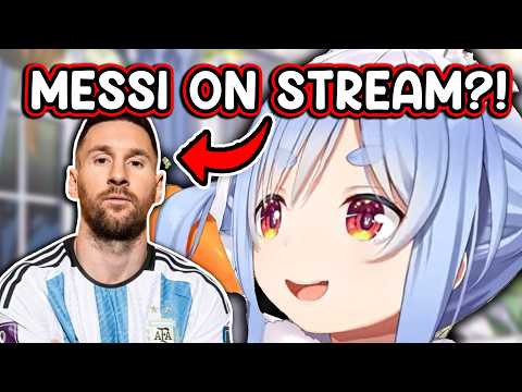 Messi Coming on Pekora's Stream?!