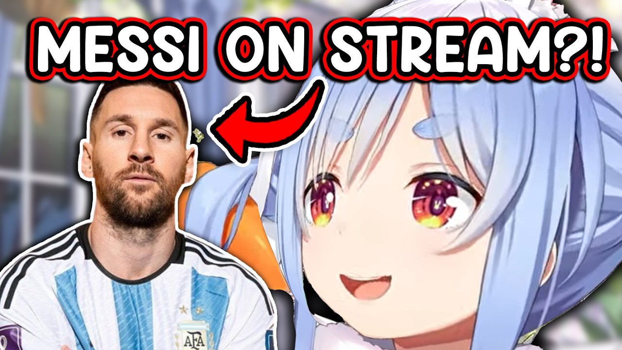 Pekora Invited Messi on Her Stream?!