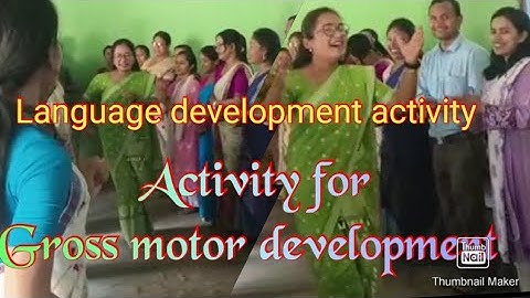 Nipun axom FLN training|| Language enrichment with motor development activity