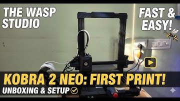 Anycubic Kobra 2 Neo - Is It Worth It? (Setup & First Print Review)