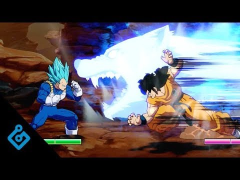 DBFZ) Gameplay de Goku e Vegeta SSGSS e novo sistema com 7 esferas do dragão  revelados!