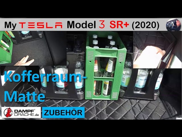 große Kofferraum-Matte im Tesla Model 3, Zubehör