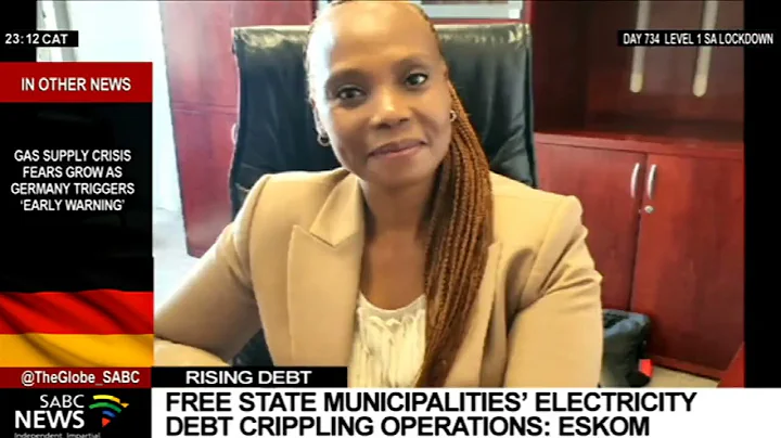 Cash-strapped power utility Eskom laments rising electricity debt by Free State municipalities