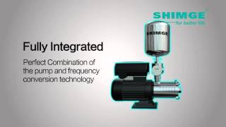 SHIMGE fully integrated variable frequency water pumps