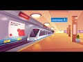 Metro Rail Animation in After effect