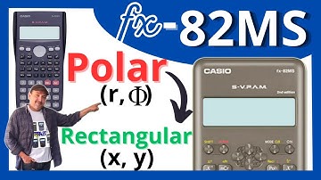 Convertir polar en rectangular CASIO fx-82MS✅