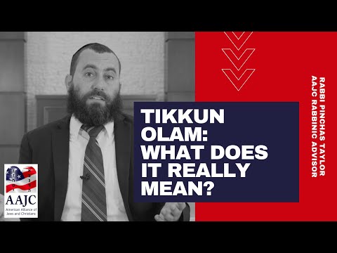 Video: Ce înseamnă tikkun olam?