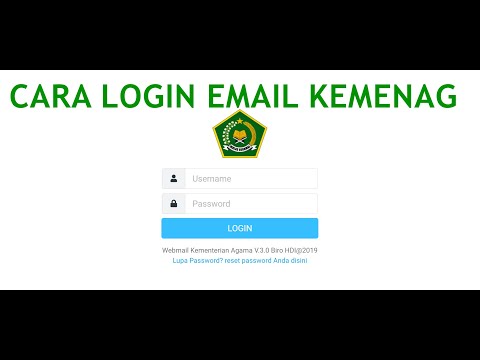 Cara Login Email Kemenag