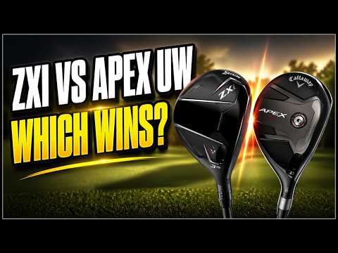 Srixon ZXi Fairway Wood vs Callaway Apex Utility Wood: Tee vs Turf