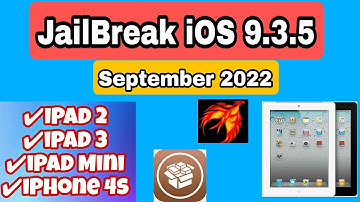 How to Jailbreak iOS 9.3.5 iPhone 4s iPad 2 iPad 3 iPad mini September 2022 || Codebyz