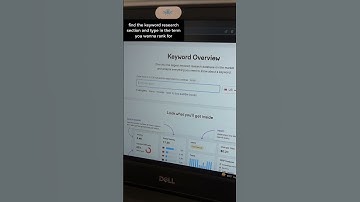 The Basics of Keyword Research | Website SEO Optimization Tips | SEMrush tutorial | #shorts