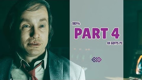 CONTROL - 100% Walkthrough No Commentary - PART 4 - Ultra Settings [4K 60FPS PC]