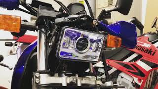 DR650 & DRZ400 LED Headlight Installation - JNS Engineering