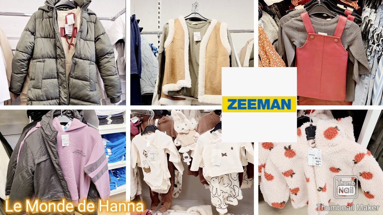 ZEEMAN ARRIVAGE 20-10 MODE ENFANTS 