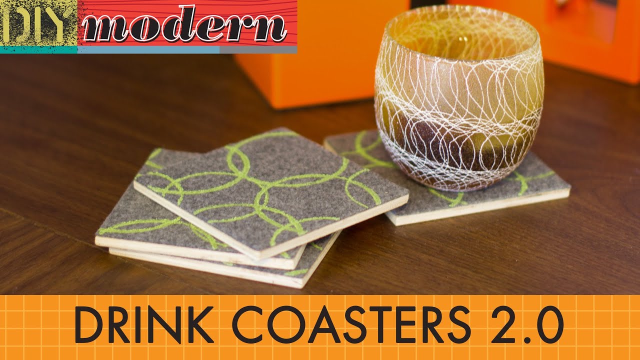 How to make drink coasters 2.0