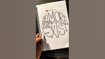 🖌️Do more than just lettering artwork! 🩵 #art #drawing #calligraphy #handlettering #typography #diy