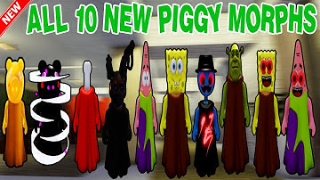 UPDATE - HOW TO GET *ALL 10 NEW PIGGY MORPHS* in Find The Piggy Morphs