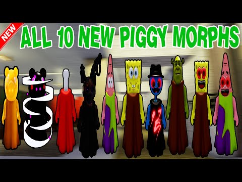 UPDATE - HOW TO GET *ALL 10 NEW PIGGY MORPHS* in Find The Piggy Morphs