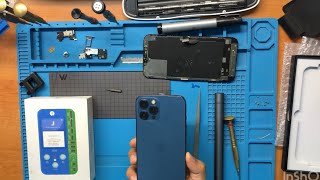Iphone 12 pro max screen replacement ( Most easy & Efficient Method ) Lines in panel screen Apple
