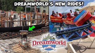 Dreamworld Gold Coast NEW Rides! Jungle Rush & Rivertown Construction Update & More!