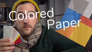 The Best Colored Paper for Printing Cards (Fedrigoni Sirio Color)