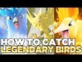 How to Catch Articuno, Zapdos, & Moltres in Pokemon Let's Go Pikachu & Eevee