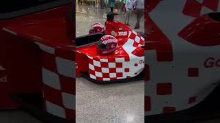 A modal of formula 1 car