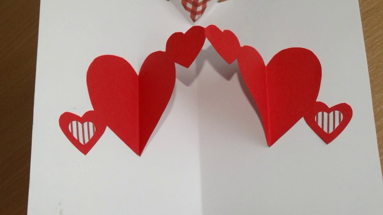 How to Make a Pop Up Heart Card - Craft Rocker