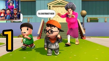 Sneak Squad : Partners In Prank Gameplay Walkthrough Part 1 - Android & ios Gameplay