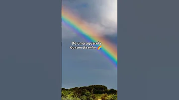 #aquarela #toquinho #naoflopa #vaiprofycaramba #arcoiris