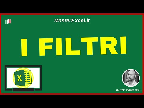 Video: Come posso filtrare le settimane in Excel?